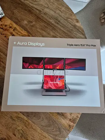 Aura Displays Triple Aero 15.6" Pro Max - Brand New