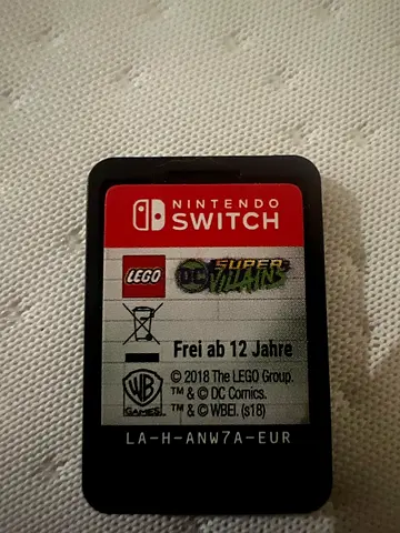 Nintendo Switch cartridge - LEGO DC Super-Villains (original)