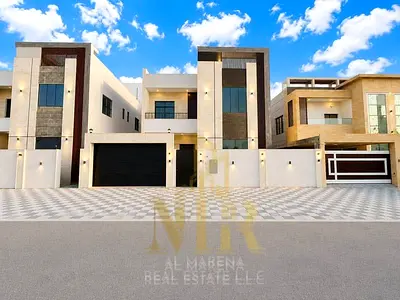 🏡 Ultra-Luxury Villa for Sale in Al Alia, Ajman | Fuji Panoramic Elevator + O General AC | 5 Master Bedrooms