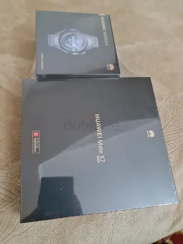 Huawei Mate X 7 (new, sealed) - 512GB Purple with watch band