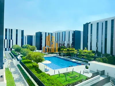 Link studio with balcony available for rent in AL Jada shj