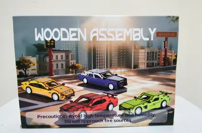 Car assembly set building blocks