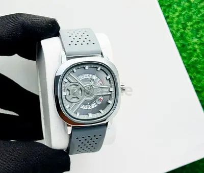 Casio grey sport watch with silicone strap - good condition