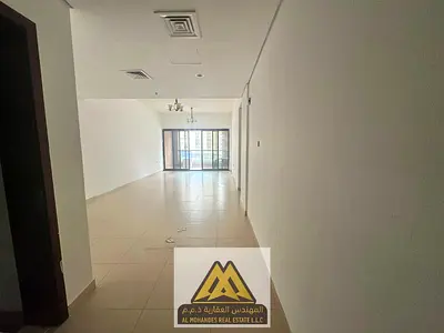 A spacious one-bedroom apartment with a balcony in the Al Hamidiya area, near the Ajman Court and U