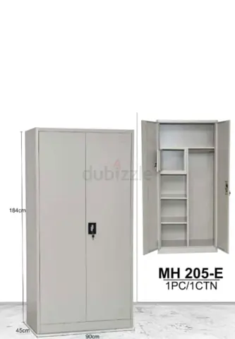 Metal Office Storage Cabinet / Steel Locker 90x45x184 cm