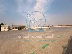 Yard for Rent in Al Sajaa – 60,000 Sq. Ft. | 50 kW Electricity