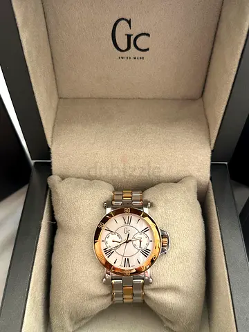 GUESS COLLECTION TWO TONE DAY DATE