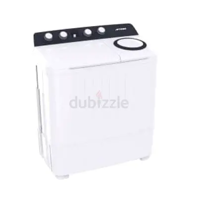 Aftron Twin Tub Portable Washing Machine - 10kg (White)