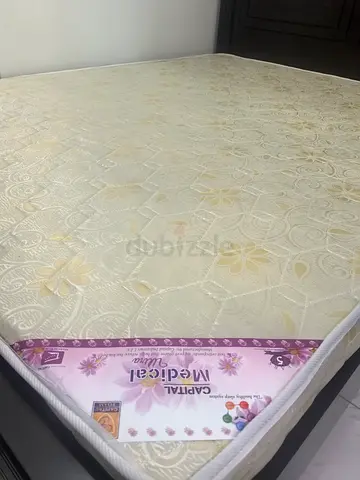 Double mattress - gently used Captial Medical Pillow top, 190*150cm (approx.)