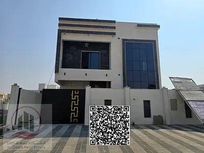Villa for annual rent in Al Zahia, 5 master bedrooms, central air conditioning