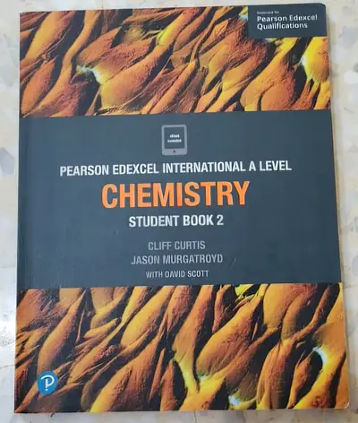 Pearson Edexcel International A Level Chemistry Student Book 2