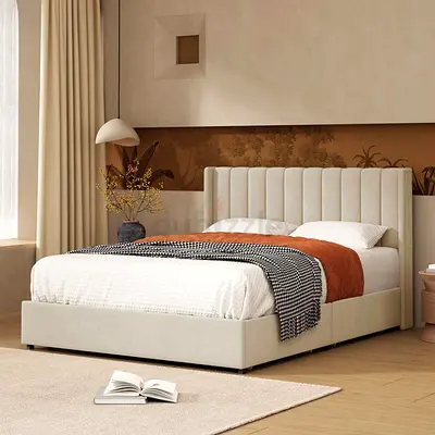 Brand new King size Luxury Family bed With Mattress Available