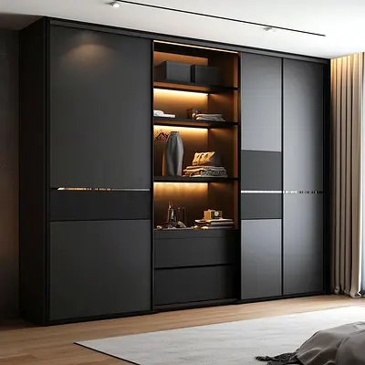 Custom made wardrobe \ Modern new custom made wardrobe with warranty