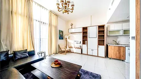 Bright Studio | Close to Metro | Amenities View
