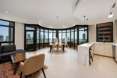 Sea View | Upgraded | High Floor | 2BR + Study