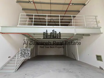 Mezzanine Warehouse for Rent in Ajman Al Jurf 1 A prime mezzanine warehouse is available for rent in Ajman – Al Jurf 1 , behind the Car Market,