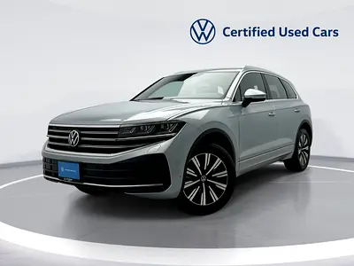Touareg Elegance + | 42,100 AED SAVINGS from New Car | ONLY 3,796 KM | As-New Flagship Luxury | Warr