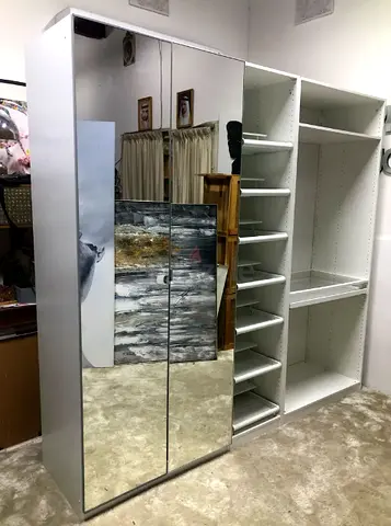 Cabinets Five Door close + open door 250x236 cm