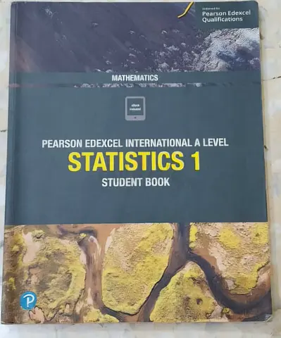 Pearson Edexcel International A Level Statistics 1 Student Book