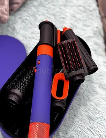 Dyson Airwrap-style hair styler with multiple brush and barrel attachments - NEW