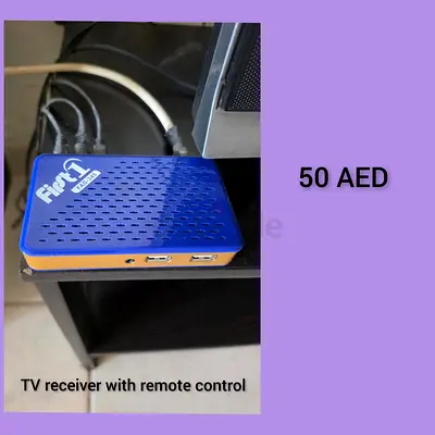 TV receiver / set-top box with remote - working condition