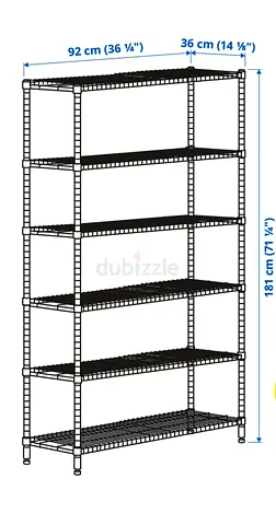 Steel shelf