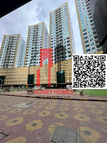 FOR RENT 2 BEDROOM WITH PARKING IN AJMAN PEARL TOWER