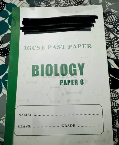 IGCSE Biology Past Paper Book Paper 6