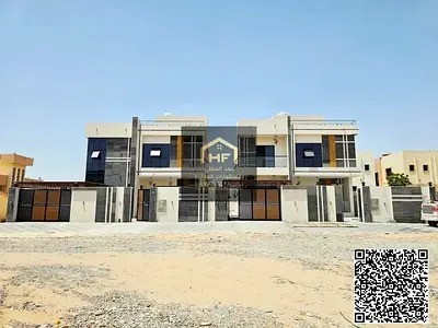 فيلا فاخرة بتصميم عصري راقٍ طابقين وروف وملحق خارجي للبيع في منطقة الروضة، عجمان – تكييف مركزي مشمول بالسعر وتملك حر لجميع الجنسيات مع إمكانية التمويل