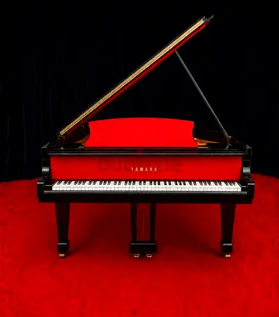 Yamaha Crimson Grand Piano – Luxury Red Finish with Premium Yamaha Performance