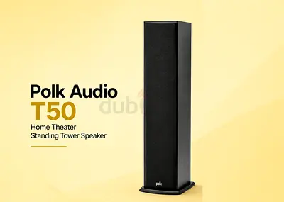 Polk Audio T50 Home Theater 150W Floor Standing Tower Speaker
