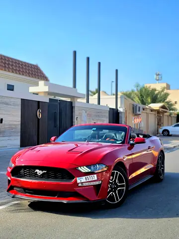 On the main add  Ford Mustang EcoBoost Premium Convertible 2020