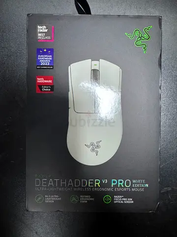 Razer DeathAdder V3 Pro White - Lightweight Wireless Gaming Mouse (brand new )