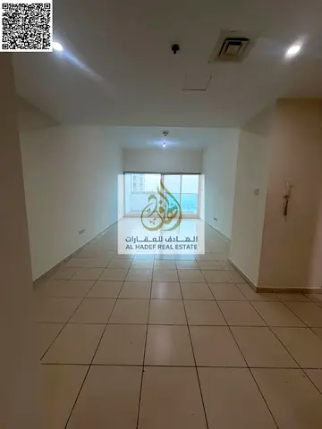 شقة غرفتين وصالة للإيجار السنوي | غرفتين ماستر + 3 حمامات + مطبخ منفصل + غرفة غسيل | إطلالة بحرية مفتوحة | أبراج عجمان وان | 4 أو 6 دفعات | 48,000 دره