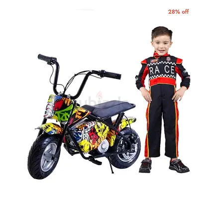 Kids Electric Mini Dirt Bike - Battery Powered Ride-On Motorcycle