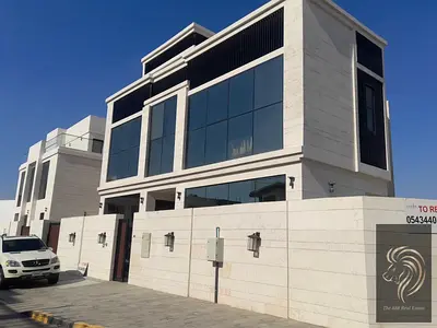 CORNER FULLY LUXURY FURNISHED BRAND NEW VILLA FOR RENT IN AL ZAHYA AJMAN