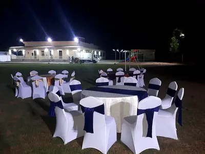 Table and chairs for rental
