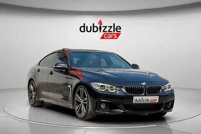 AED 1619/month | 2016 BMW 4-Series 435i Gran Coupe | GCC Specs | Ref#506961