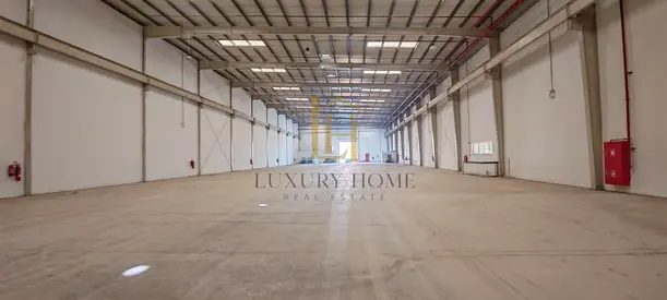 60000/SQFT WAREHOUSE WITH BUILT IN OFFICE FOR RENT IN SAJJA SHARJA