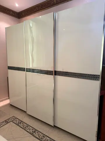 White wardrobe
