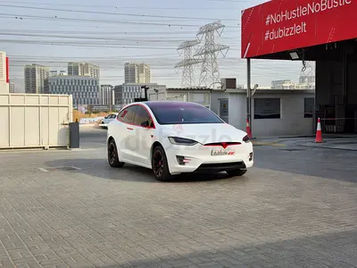 AED 1638/month | 2017 Tesla Model X 75D | GCC Specs | Ref#510881