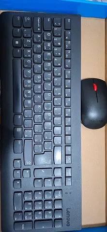 Lenovo Wireless Keyboard and Mouse Combo - Used, Working