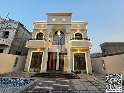Luxury Villa for Sale in Al Rawda 2 – Ajman | Swimming Pool and Spacious Yard