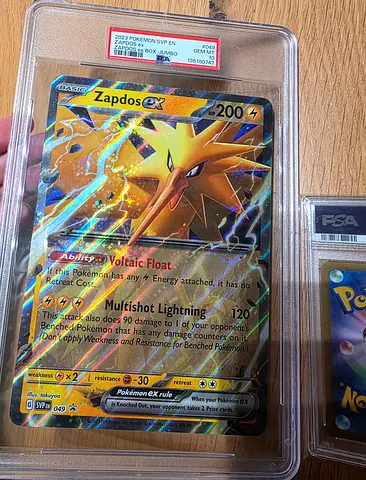 PSA 10 JUMBO Zapdos EX 2023 Pokémon SVP Pokemon