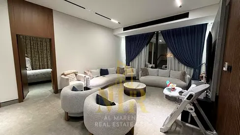 Furnished villa with all electricity, water and air conditioning fees included, on the main street,