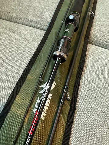 Ace hawk venom ultralight bait finesse fishing rod 1-6gr