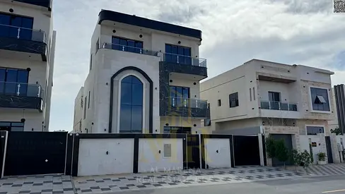 Luxury villa for sale in Al Bahia | 5 master bedrooms | Two floors and a roof | Includes registrati