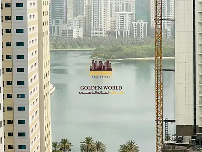 Spacious Two Bedroom Apartment for Annual Rent in Al Khan with Balcony, Open Partial Sea View, Two