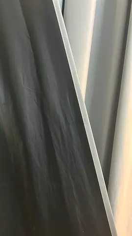 GRAY LONG CURTAINS