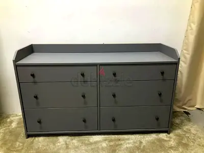 IKEA HAUGA GREY CHEST DRAWER